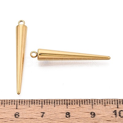 304 Stainless Steel Pendants STAS-T075-22B-G-1