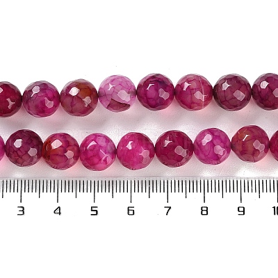 Natural Agate Beads Strands G-M437-C01-01F-1