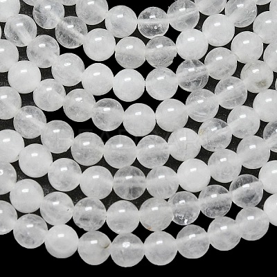 Natural Malaysia Jade Beads Strands G-L645-B01-6mm-01-1