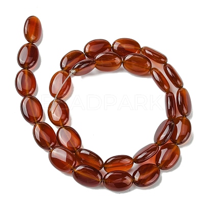 Natural Carnelian(Dyed & Heated) Beads Strands G-K365-B01-01-1