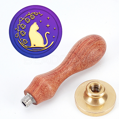 Wax Seal Stamp Set AJEW-WH0208-1160-1