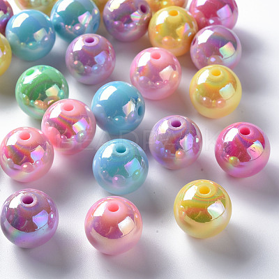 Opaque Acrylic Beads MACR-S370-D16mm-M1-1