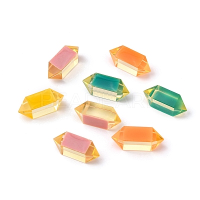 Resin Double Terminated Pointed Beads CRES-T014-26-1