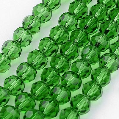 Transparent Glass Bead Strands GLAA-G013-4mm-54-1