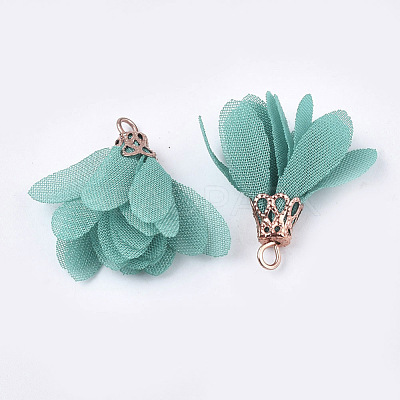 Chiffon Pendants FIND-S300-03G-1