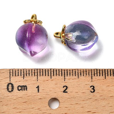 Glass Pendants GLAA-P072-05G-01-1