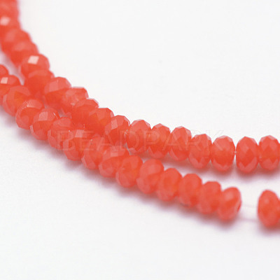 Opaque Glass Beads Strands LS-EGLA-J144-NB03-1