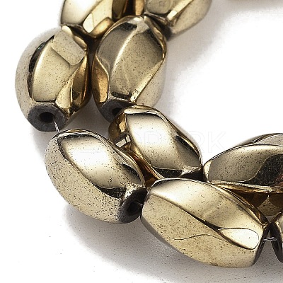 Synthetic Magnetic Hematite Beads Strands G-P545-G01-01C-1