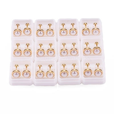 304 Stainless Steel Earlobe Plugs EJEW-H105-15-1
