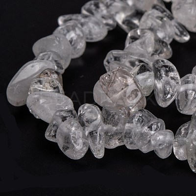 Natural Quartz Crystal Beads Strands G-G011-03-1
