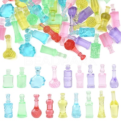 20Pcs Transparent Acrylic Children's Gem Toys OACR-YW0003-91-1