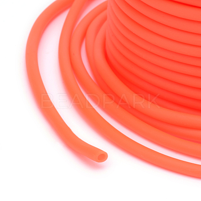 Hollow Pipe PVC Tubular Synthetic Rubber Cord RCOR-R007-3mm-04-1