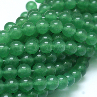 Natural Malaysia Jade Bead Strands G-F342-04-8mm-1