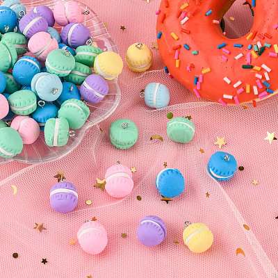 Handmade Polymer Clay Pendants X-CLAY-Q240-016-1