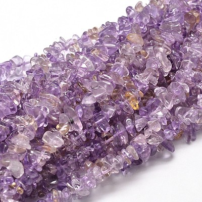 Natural Ametrine Chip Beads Strands X-G-E271-95-1
