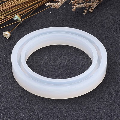Ring Shape DIY Silicone Molds X-AJEW-P037-03-1