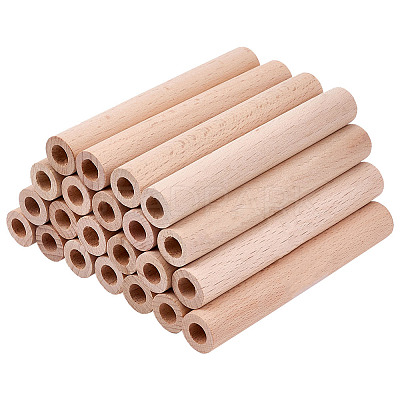Unfinished Beech Wood Rods WOOD-OC0004-04A-1