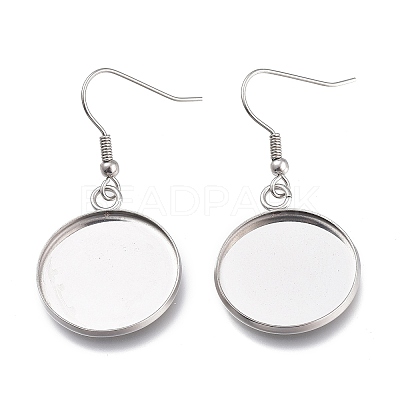 Tarnish Resistant 304 Stainless Steel Earring Hooks LS-STAS-H114-02P-1