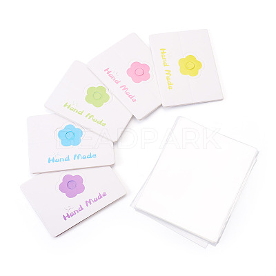 100Pcs Rectangle Clear Polypropylene Cellophane Bags CDIS-TA0001-37C-1
