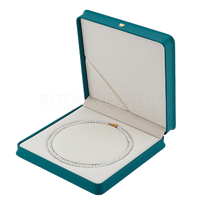 Square PU Leather Single Necklace Boxes AJEW-WH0016-59A-1