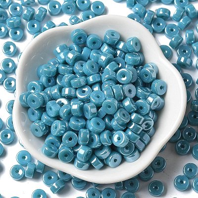 Opaque Colours Luster Glass Seed Beads SEED-E001-P3x6mm-A10-1