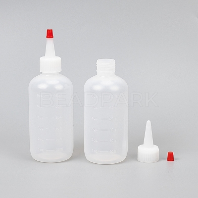 Plastic Graduated Squeeze Bottles AJEW-BC0001-02B-1
