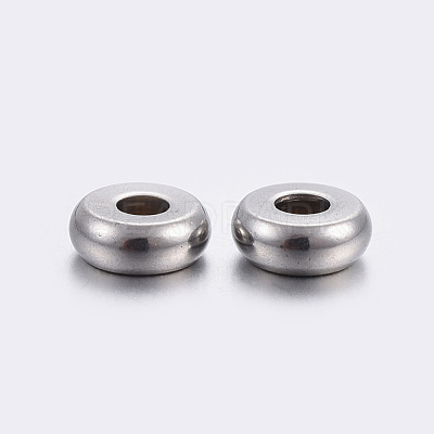 Tarnish Resistant 304 Stainless Steel Spacer Beads STAS-F191-13P-B-1
