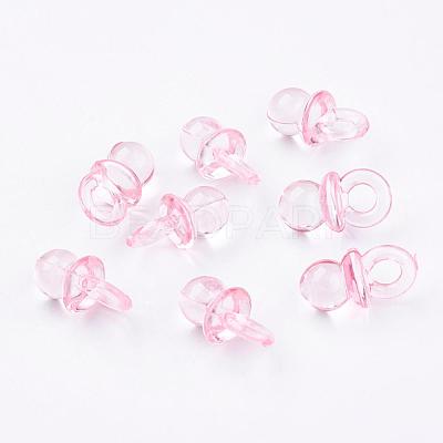 Transparent Acrylic Pendants TACR-R16-4-1
