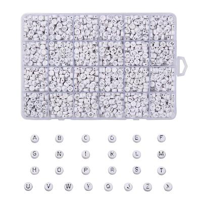 Plating Acrylic Beads PACR-X0001-06-1