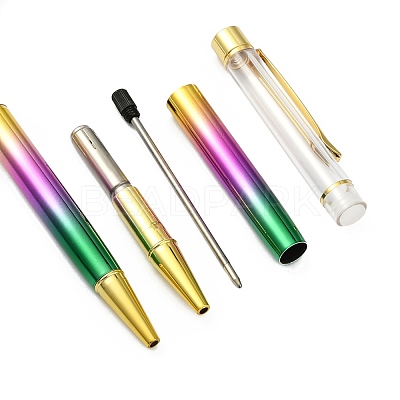 Creative Empty Tube Ballpoint Pens AJEW-L076-A01-1