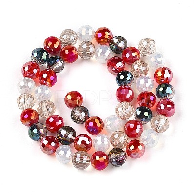 Electroplate Glass Bead Strands X-GLAA-Z006-01J-1