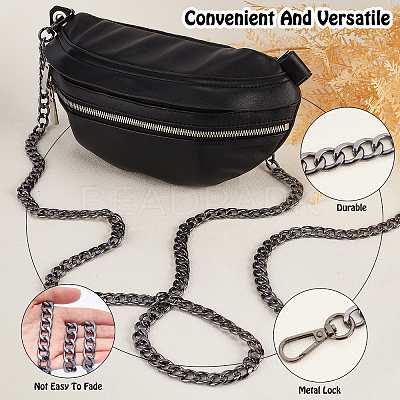 Aluminum Curb Chain Bag Handles FIND-PH0002-13B-1