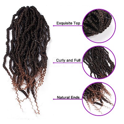 Bomb Twist Crochet Hair OHAR-G005-03B-1
