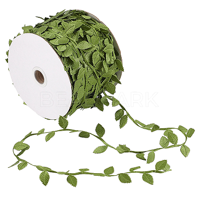 PU Leather Fabric Lace Ribbon DIY-WH0580-81-1