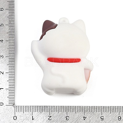 PVC Cartoon Lucky Cat Doll Pendants KY-F017-04-1