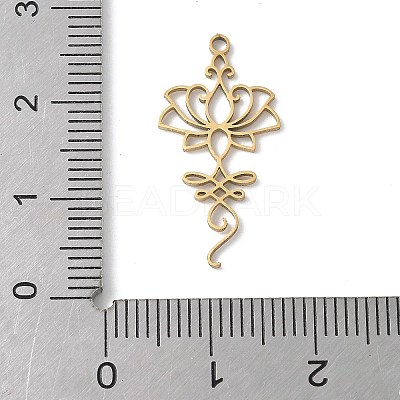 201 Stainless Steel Pendants STAS-K298-02G-1-1