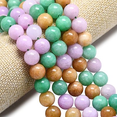 Natural Malaysia Jade Beads Strands G-L645-A01-10mm-34-1
