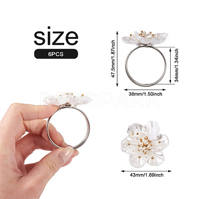Alloy Napkin Rings MP-TAC0007-03-1