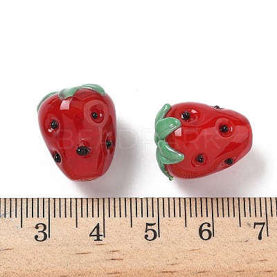 Handmade Lampwork Beads LAMP-S080-02-1