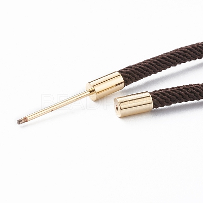Braided Nylon Cord Bracelet Making MAK-A017-D01-03G-1