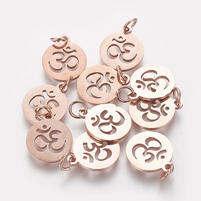 304 Stainless Steel Charms STAS-Q201-T446R-1