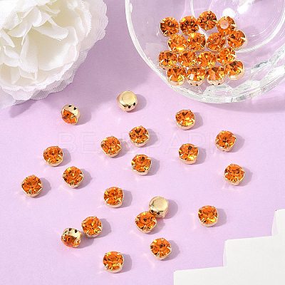Preciosa® MAXIMA Crystal in Sew-On Cup X-PRC-SS34-90310-G-1