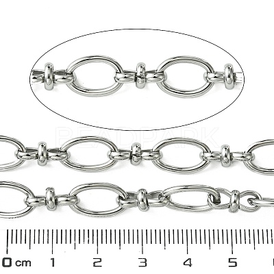 Tarnish Resistant 304 Stainless Steel Chains CHS-Q005-02P-1