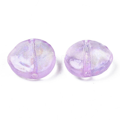 Transparent Acrylic Beads X-OACR-S028-143-1