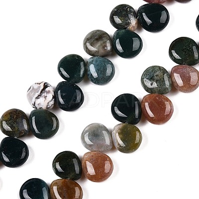 Natural Indian Agate Beads Strands G-T138-113-1