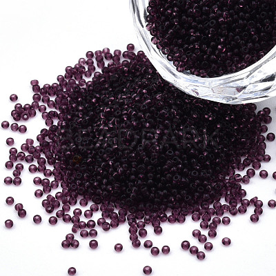 15/0 Transparent Czech Glass Seed Beads SEED-N004-004-19-1