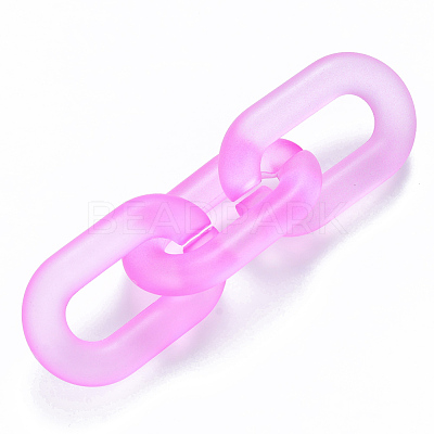 Transparent Acrylic Linking Rings OACR-S036-006A-K11-1
