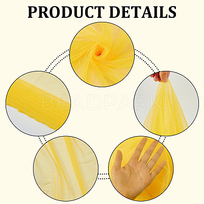 Polyester Mesh Fabric DIY-WH20009-40N-1