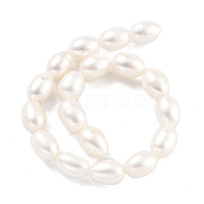 Natural Cultured Freshwater Pearl Beads Strands PEAR-P062-10F-1