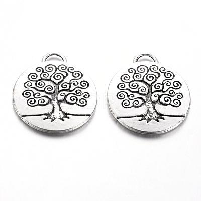 Tibetan Style Alloy Enamel Pendants Setting LS-TIBEP-3395-AS-NR-1